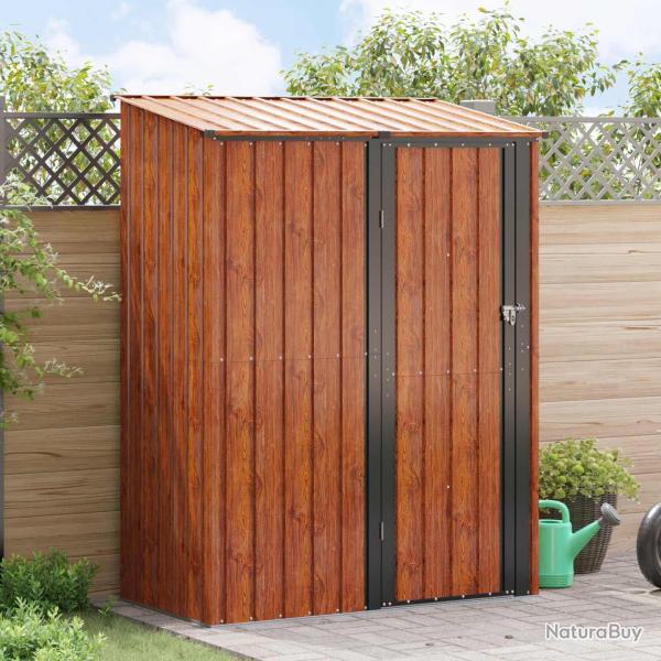Cabanons de jardin Marron 153,5 x 86 x 200 cm M�t??
