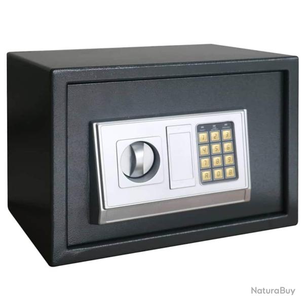 Coffre-fort num�rique Gris fonc� 35 x 25 x 25 cm Acier