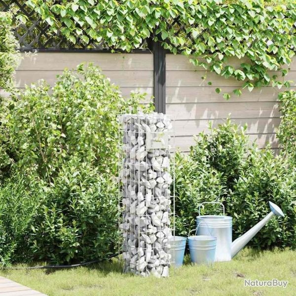 Robinet Gabion Argent� 25 x 25 x 100 cm Acier inoxydable