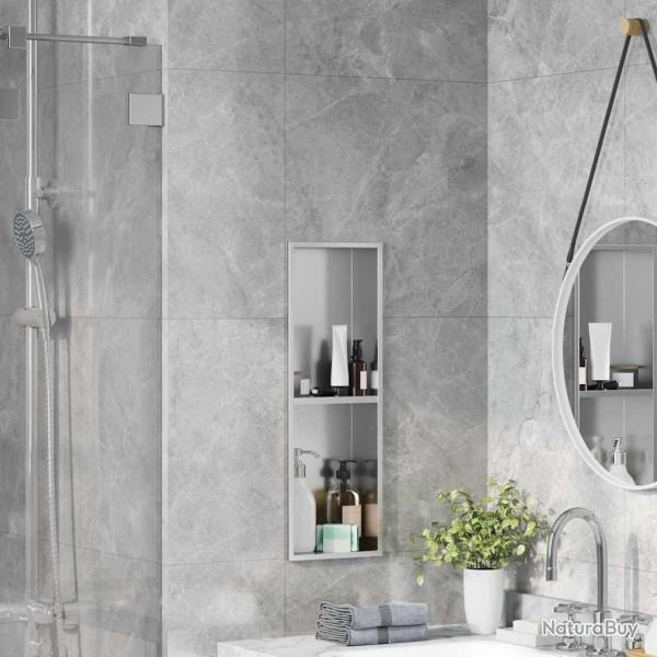 Niche de Douche Argent� 60 x 20 x 9,5 cm Acier inoxydable