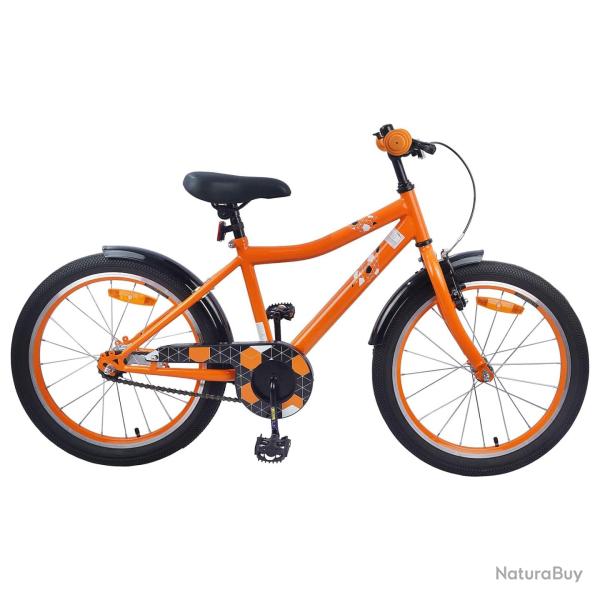 V�lo pour Enfants 18 Pouces pour les 5-7 ans Orange