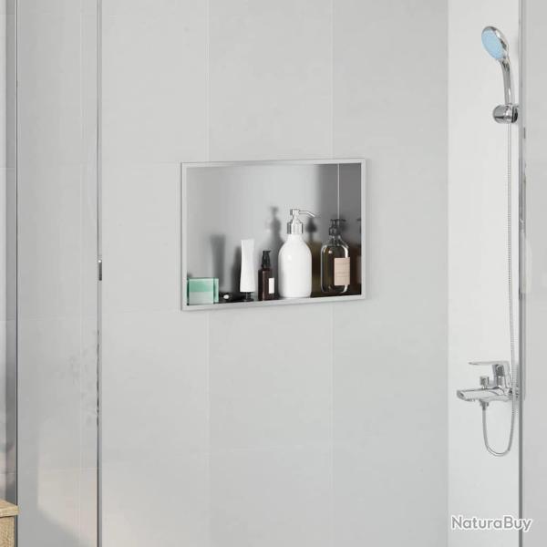Niche de Douche Argent� 45 x 30 x 9,5 cm Acier inoxydable