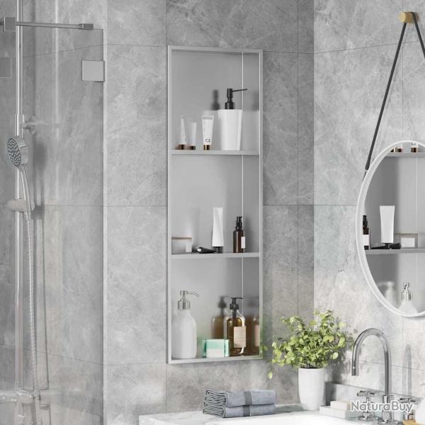 Niche de Douche Argent� 90 x 30 x 9,5 cm Acier inoxydable