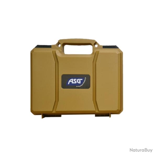 MALLETTE RIGIDE PVC 31CM TAN - ASG