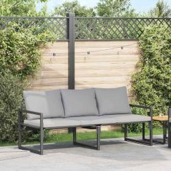 Mobilier de jardin Gris clair 180 x 72,5 x 71 cm Polyester