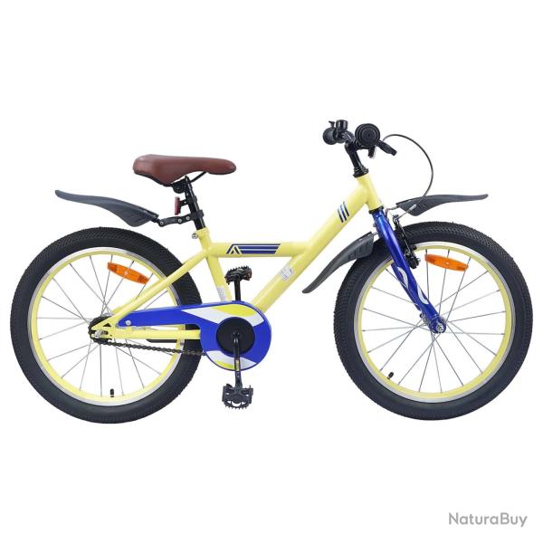 V�lo pour Enfants 18 Pouces pour les 5-7 ans Jaune