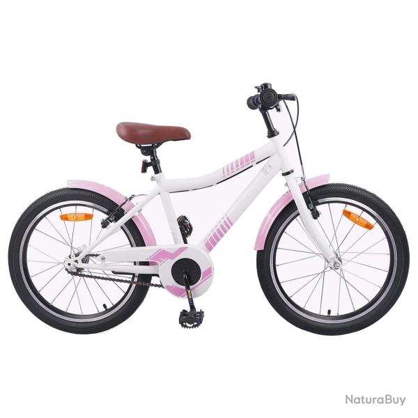 V�lo pour Enfants 18 Pouces pour les 5-7 ans Rose clair