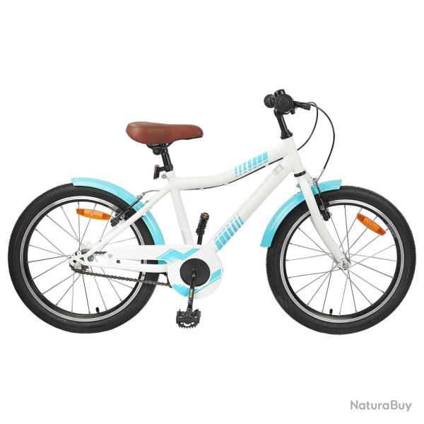 V�lo pour Enfants 18 Pouces pour les 5-7 ans Bleu clair