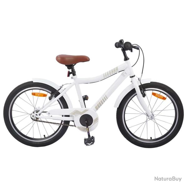 V�lo pour Enfants 24 Pouces pour les 8-12 ans blanc
