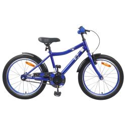 V&eacute;lo pour Enfants 18 Pouces pour les 5-7 ans Bleu fonc&eacute;