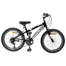 V&eacute;lo de Montagne 20 Pouces 6-Speed pour 5-8 ans Noir