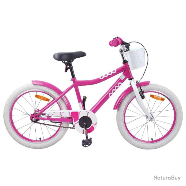 V�lo pour Enfants 18 Pouces pour les 5-7 ans Rose