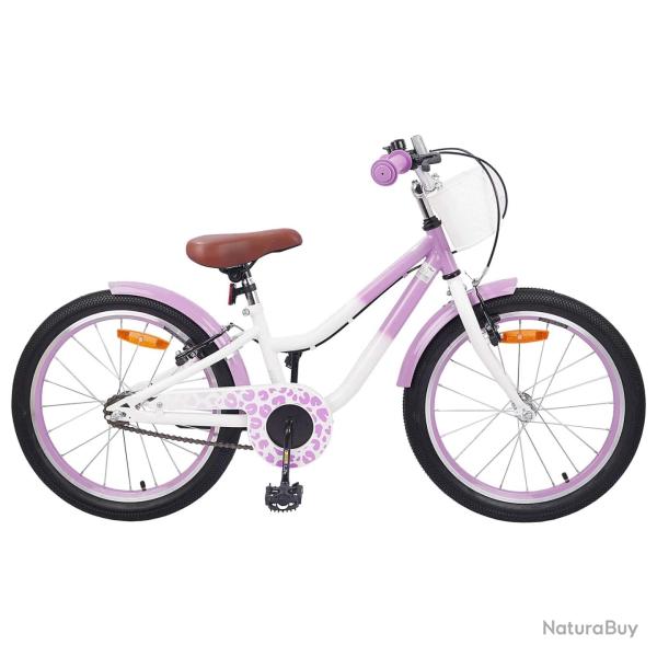 V�lo pour Enfants 18 Pouces pour les 5-7 ans Pourpre