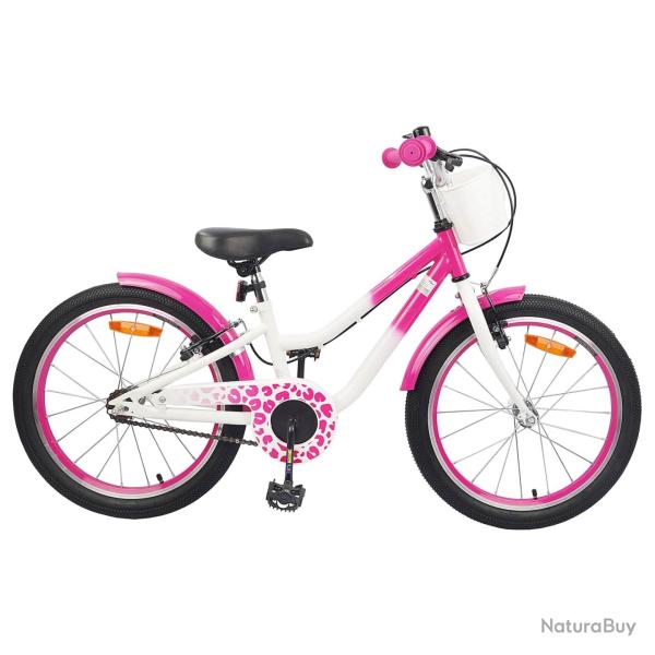 V�lo pour Enfants 18 Pouces pour les 5-7 ans Rose