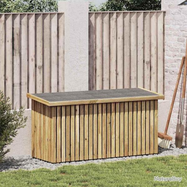 Bo�te de Rangement de Jardin Naturel 119 x 44 x 58,5 cm