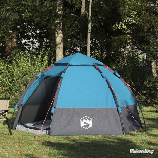 Tente instantan�e avec auvent pour 4 personnes � lib�ration rapide