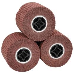 Rouleaux de pon&ccedil;age 3 pcs Marron 12 x 12 x 10 cm