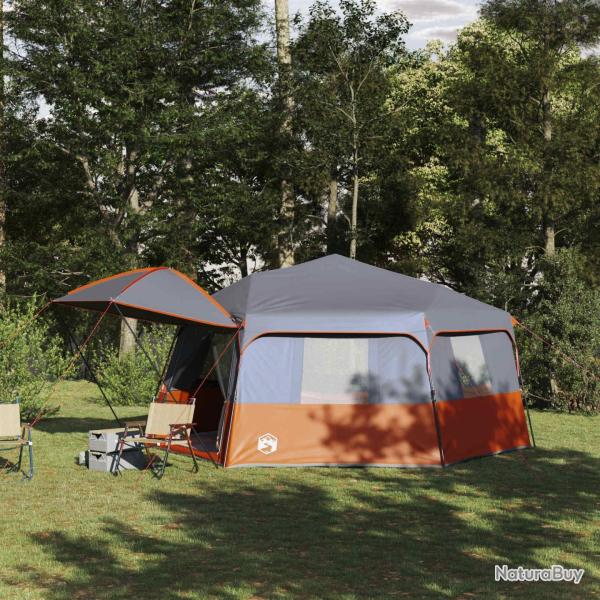 Tente instantan�e avec auvent pour 12 personnes et syst�me de lib�ration rapide