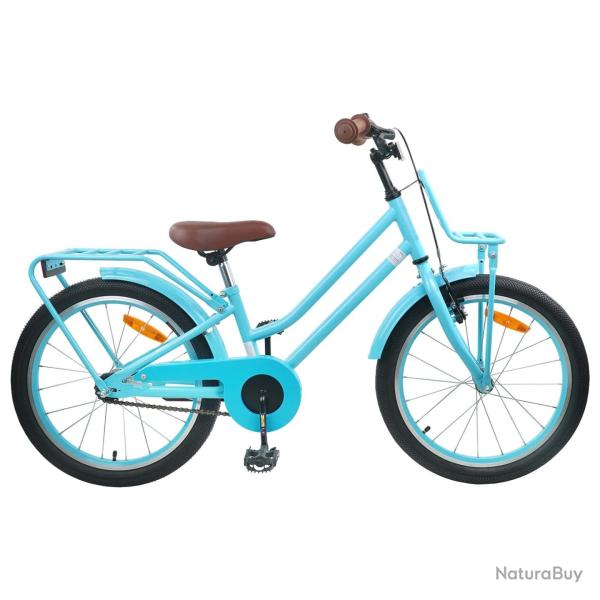 V�lo pour Enfants 18 Pouces pour les 5-7 ans Bleu clair