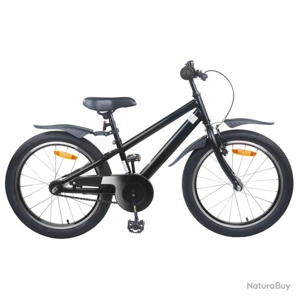 V�lo pour Enfants 18 Pouces pour les 5-7 ans Noir