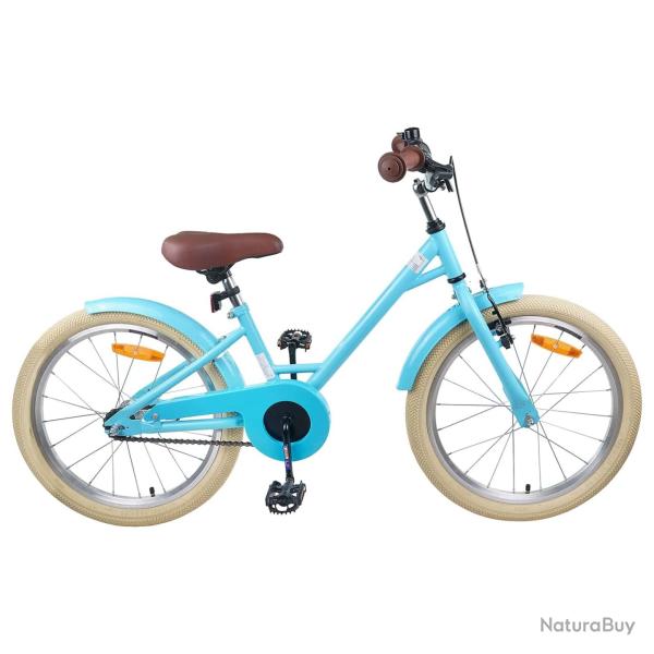V�lo pour Enfants 18 Pouces pour les 5-7 ans Bleu clair