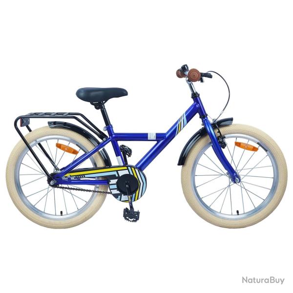 V�lo pour Enfants 24 Pouces pour les 8-12 ans Bleu fonc�