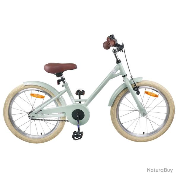 V�lo pour Enfants 18 Pouces pour les 5-7 ans Vert clair
