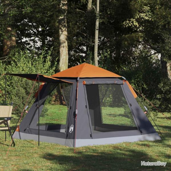 Tente Instantan�e avec Housse de Pluie pour 3 Personnes � Lib�ration Rapide