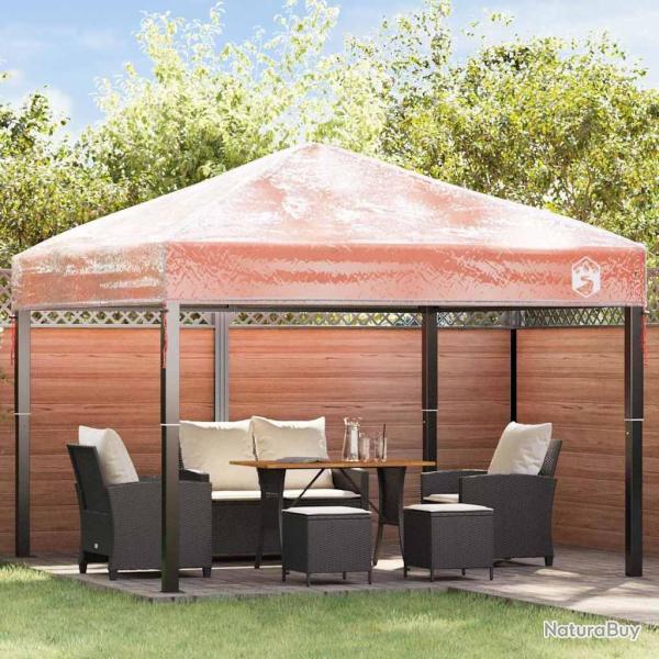 Remplacement de housse de gazebo 300 x 300 x 26 cm Transparent