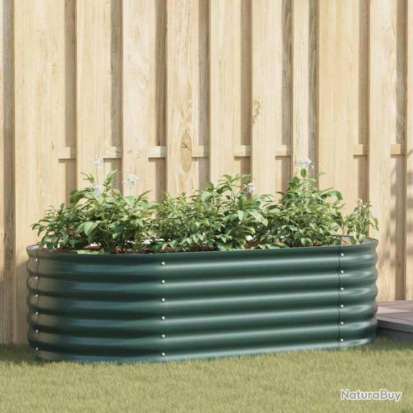 Lit sur�lev� Vert 160 x 80 x 44 cm Acier