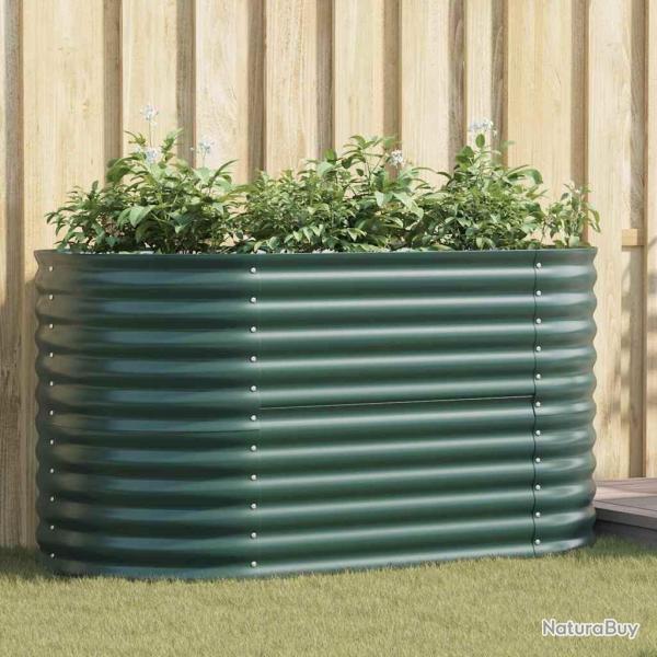 Lit sur�lev� Vert 160 x 80 x 81 cm Acier