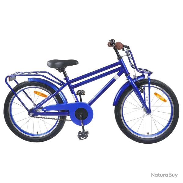 V�lo pour Enfants 18 Pouces pour les 5-7 ans Bleu fonc�