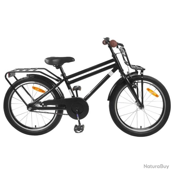 V�lo pour Enfants 22 Pouces pour les enfants de 7 � 12 ans Noir