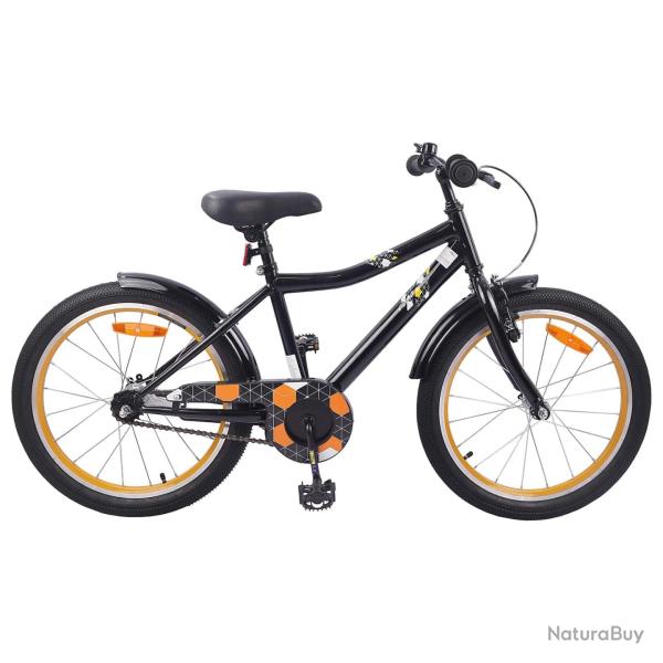 V�lo pour Enfants 18 Pouces pour les 5-7 ans Noir