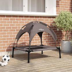 Lit pour Chien Marron 76 x 62 x 70,5 cm Acier