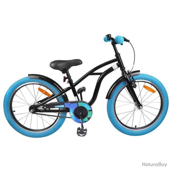 V�lo pour Enfants 22 Pouces pour les enfants de 7 � 12 ans Noir
