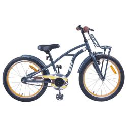 V&eacute;lo pour Enfants 18 Pouces pour les 5-7 ans Gris fonc&eacute;