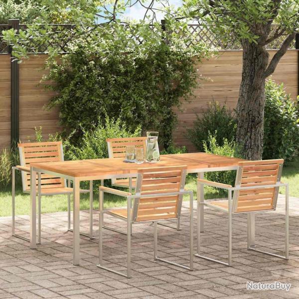 Table�manger Marron 180 x 90 x 75 cm Bois de teck massif