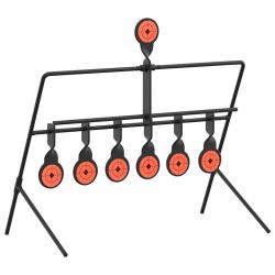 Cible r&eacute;initialisable Noir 38 x 20 x 33.5 cm Acier