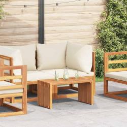 Table d'appoint de jardin Marron 70 x 37,5 x 35,5 cm