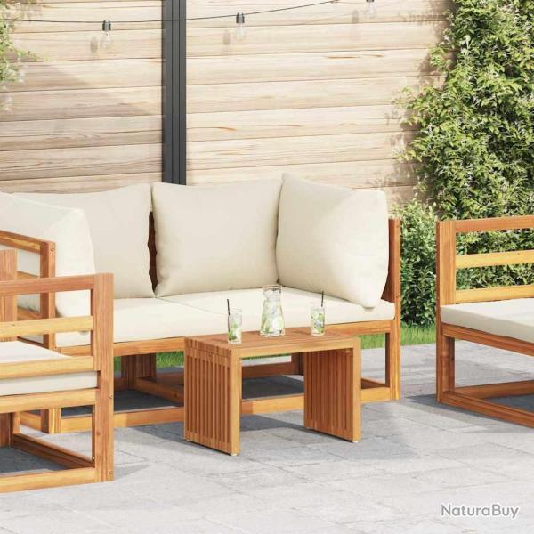 Table d'appoint de jardin Marron 50 x 32,5 x 35 cm