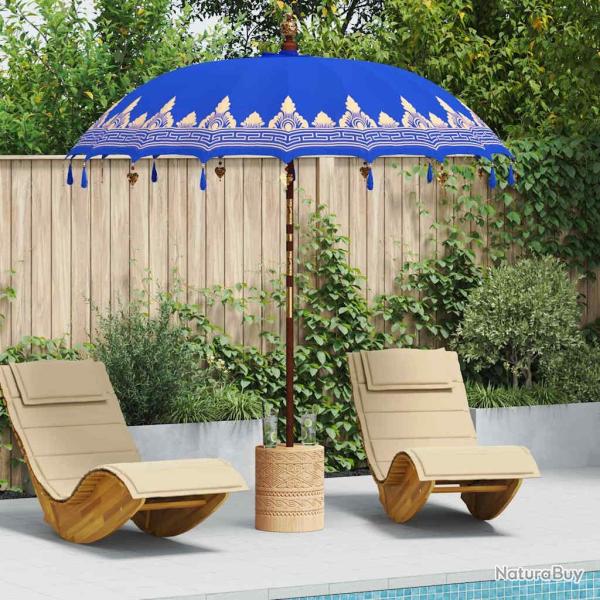 Parasol balinais Bleu 215 x 215 x 260 cm