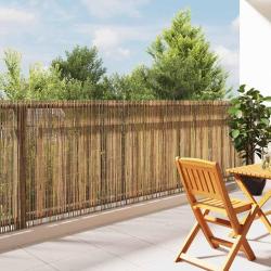 Cl&ocirc;ture en bambou Naturel 600 x 125 cm Bambou