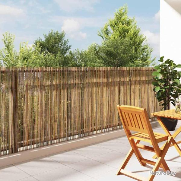 Cl�ture en bambou Naturel 600 x 125 cm Bambou