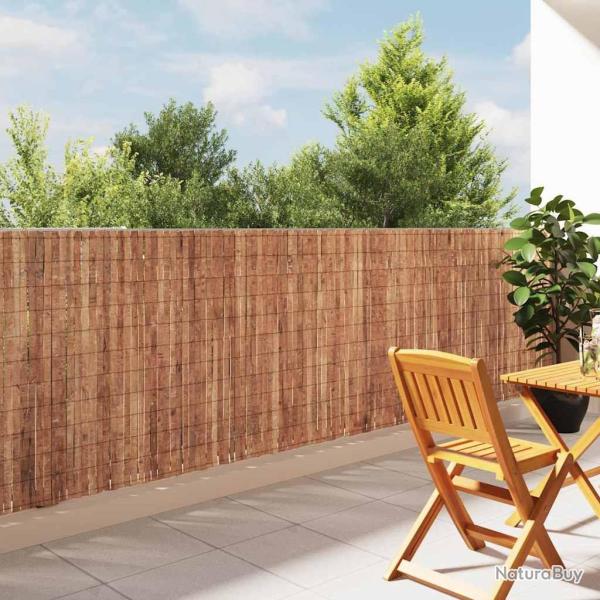 Cl�ture en �corce Marron 600 x 125 cm �corce