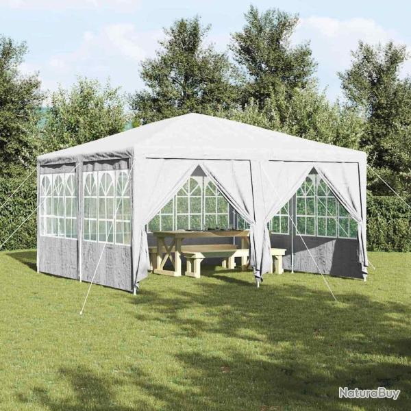 Tente de f�te Blanc 400 x 400 x 266 cm Poly�thyl�ne