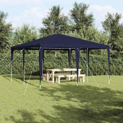 Tente de f&ecirc;te Bleu 400 x 400 x 266 cm Poly&eacute;thyl&egrave;ne et acier