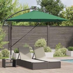 Parasol Vert 294 x 294 x 248 cm Polyester et Aluminium