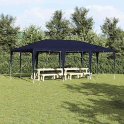 Tente de f&ecirc;te Bleu 600 x 400 x 266 cm Poly&eacute;thyl&egrave;ne et acier
