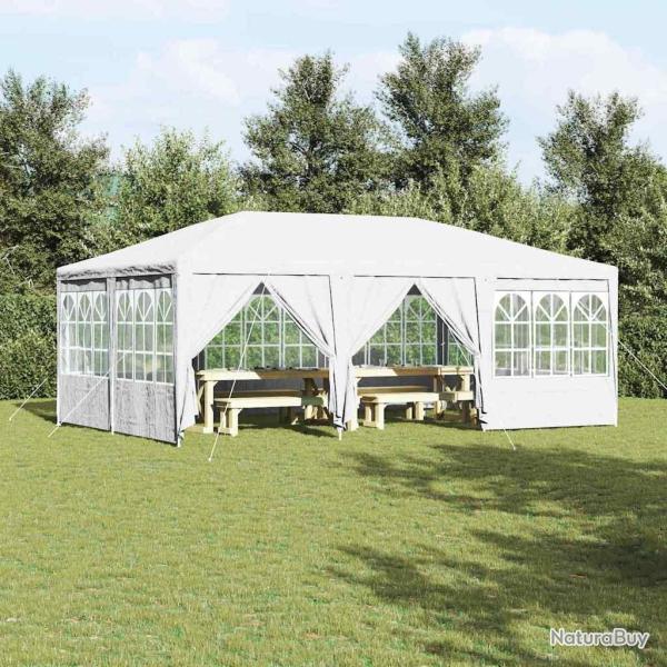 Tente de f�te Blanc 600 x 400 x 266 cm Poly�thyl�ne